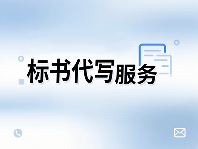 各类标书写作 - 青云标案标书代写服务